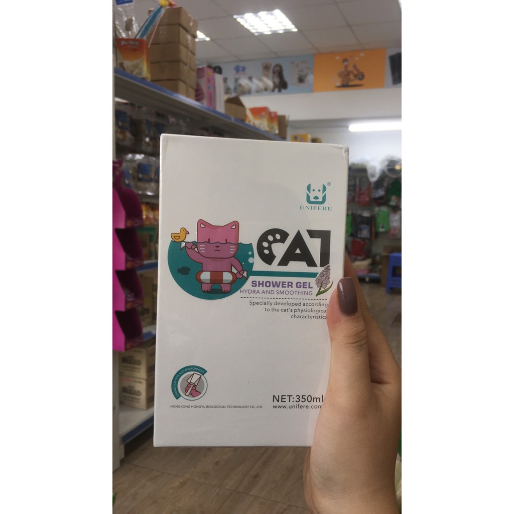 Sữa tắm tháo mộc cho mèo Cao cấp UNIFERE (Làm mịn và khánh khuẩn )