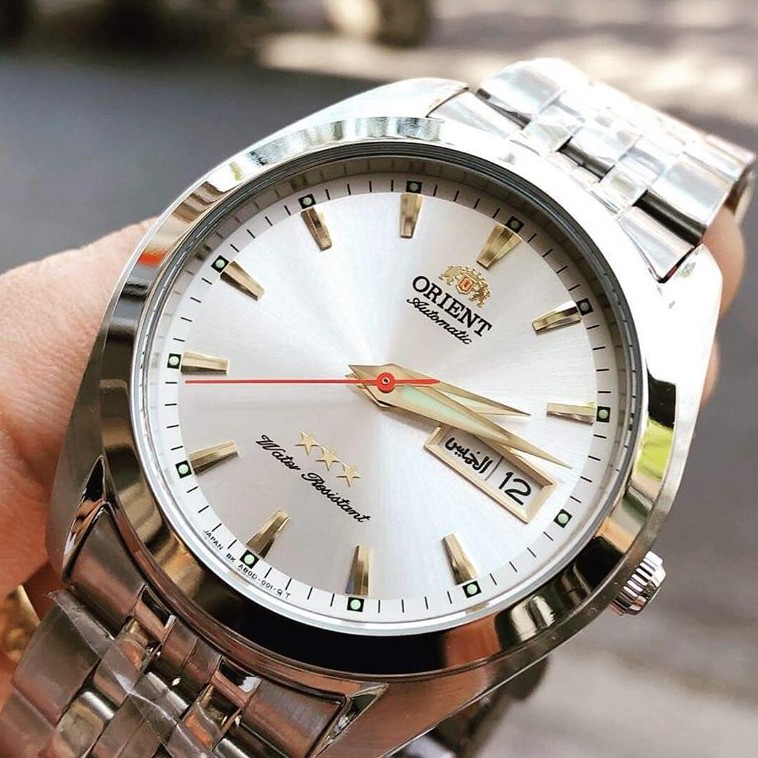 ĐỒNG HỒ NAM ORIENT 3 SAO FULL SILVER SAB0D003S8 CHÍNH HÃNG