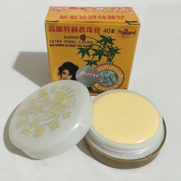 [G01]  KEM DƯỠNG DA KOREAN EXTRA PEARL CREAM - KEM SÂM VÀNG S002