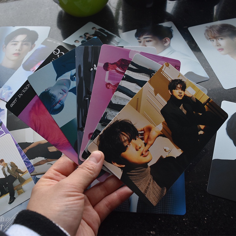 Hộp 30 Thẻ Hình Nhóm Nhạc Bts Blackpink ENHYPEN GOT7