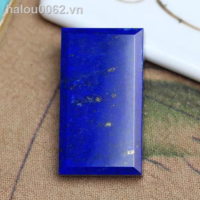 (Đang Bán) Vòng cổ Mặt Đá Lapis Lazuli Tự Nhiên An Toàn Cho Nam Và Nữ