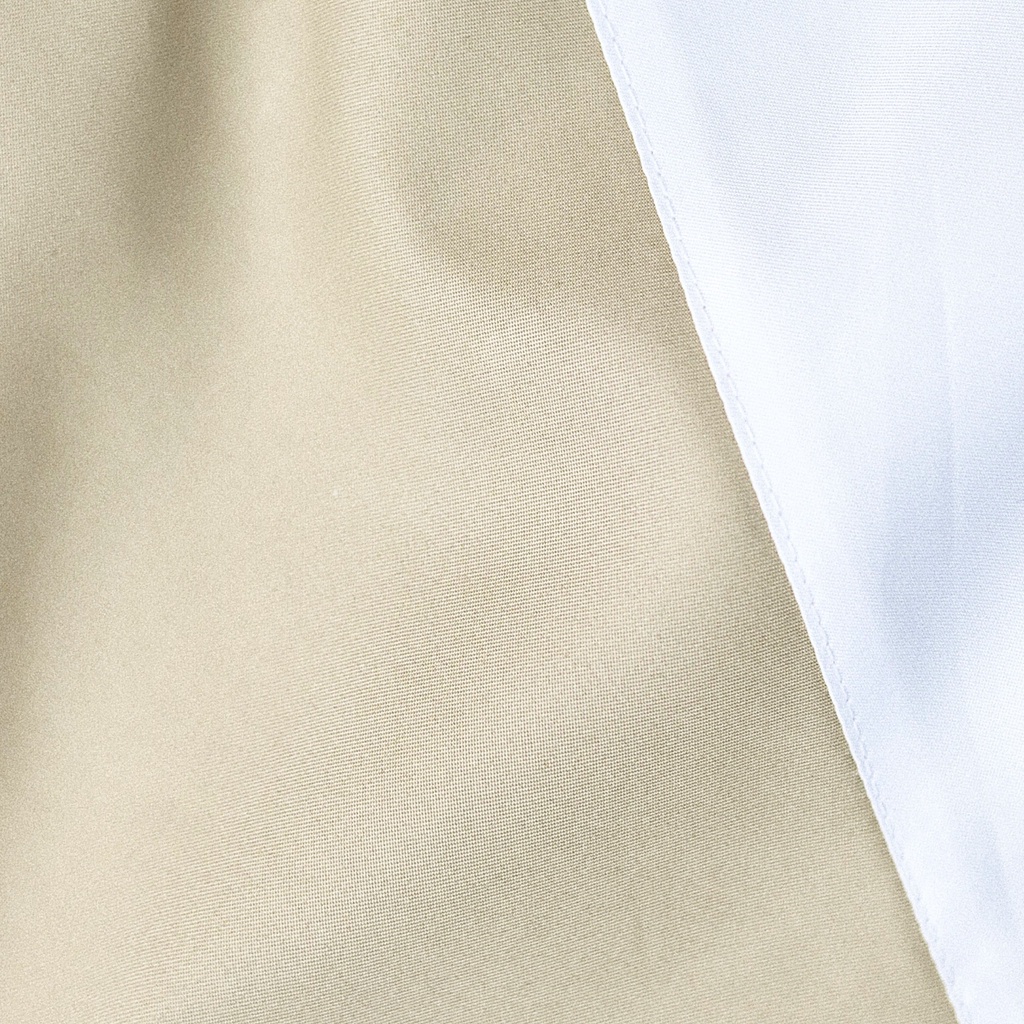 Áo Khoác Jacket Dù Unisex Form Rộng iGB Basic Trắng Be Chéo iMA God Breaker