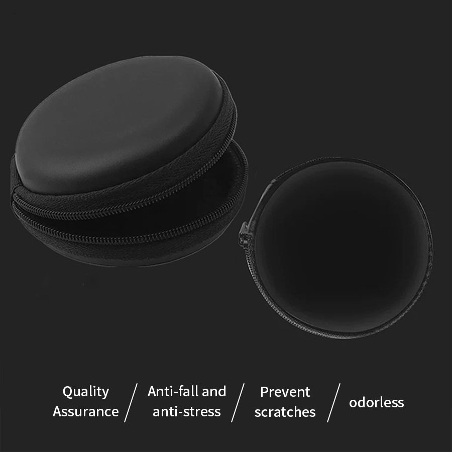 Túi đựng tai nghe cáp sạc có khóa kéo