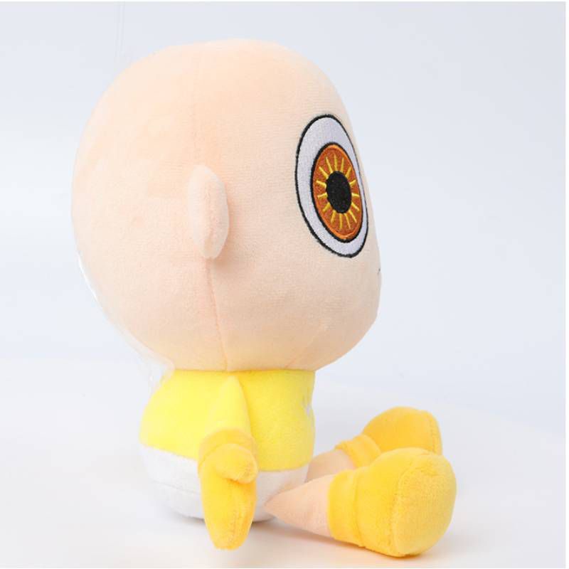 25cm The Baby In Yellow Plush Toys Kawaii Baby Stuffed Dolls Horror Game Figure Plushie Soft Kids Toys for Children Baby Gifts