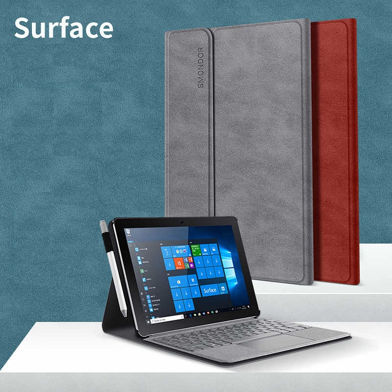 Bao da cao cấp Surface Pro 8 ( năm 2021) Hiệu Smondor M20