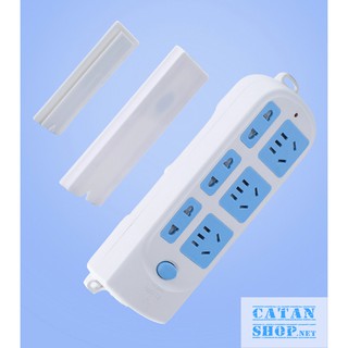 Bộ dụng cụ treo cố định ổ cắm điện kèm vỉ siêu tiện dụng an toàn cho bé, giá đỡ các vật dụng gia đình GD248-TreoOCD-Vi
