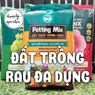 [1 Kg] Đất trồng Rau Đa Dụng - All Purpose Potting Mix dùng trồng các loại Rau Củ Quả, và Hoa Kiểng