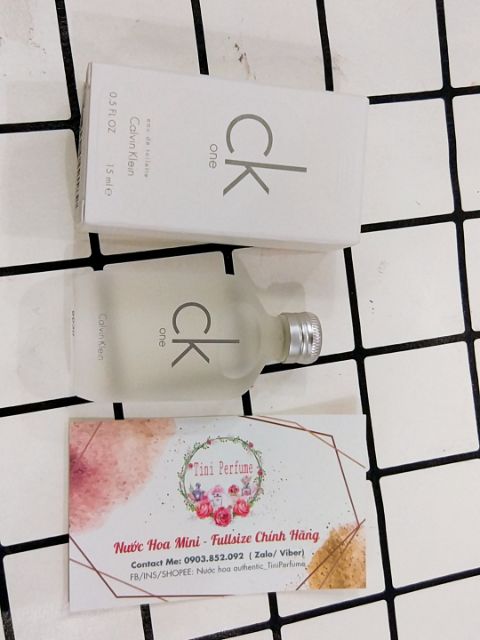 Nước hoa mini xách tay chính hãng CK One 15ml có sẵn | Thế Giới Skin Care