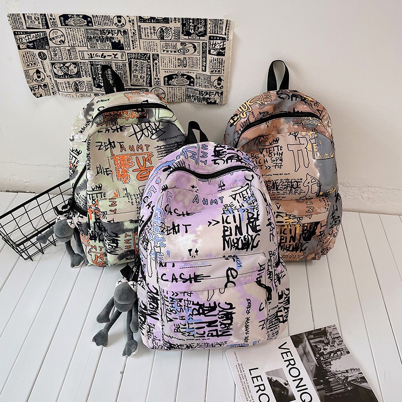 Ba Lô Đi Học Sức Chứa Lớn Kiểu Dáng Thời Trang Cho Nam Và Nữ