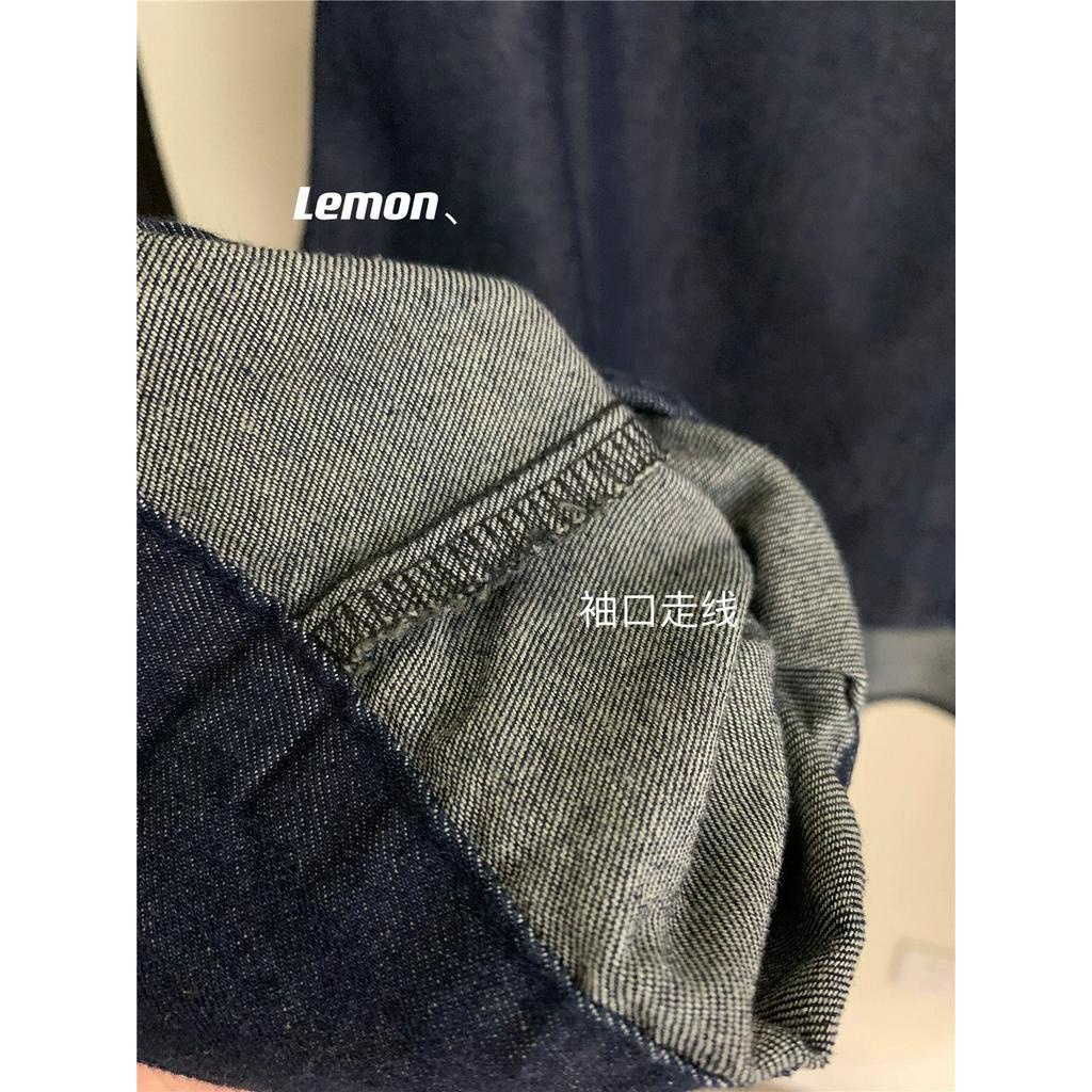 Áo Sơ Mi denim Tay Dài Phong Cách retro 67668