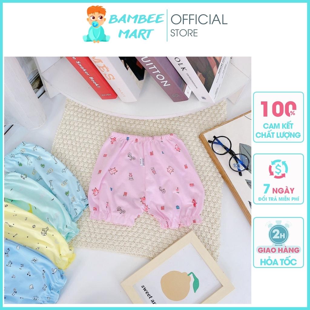 Quần chục cho bé gái chất cotton 100% siêu mềm nhiều họa tiết đáng yêu QC03 BamBeeMart