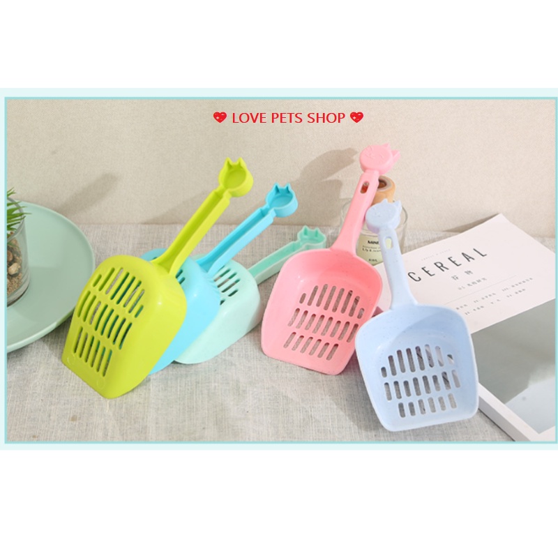 XẺNG XÚC CÁT VỆ SINH CHO CHÓ MÈO - LOVE PETS SHOP