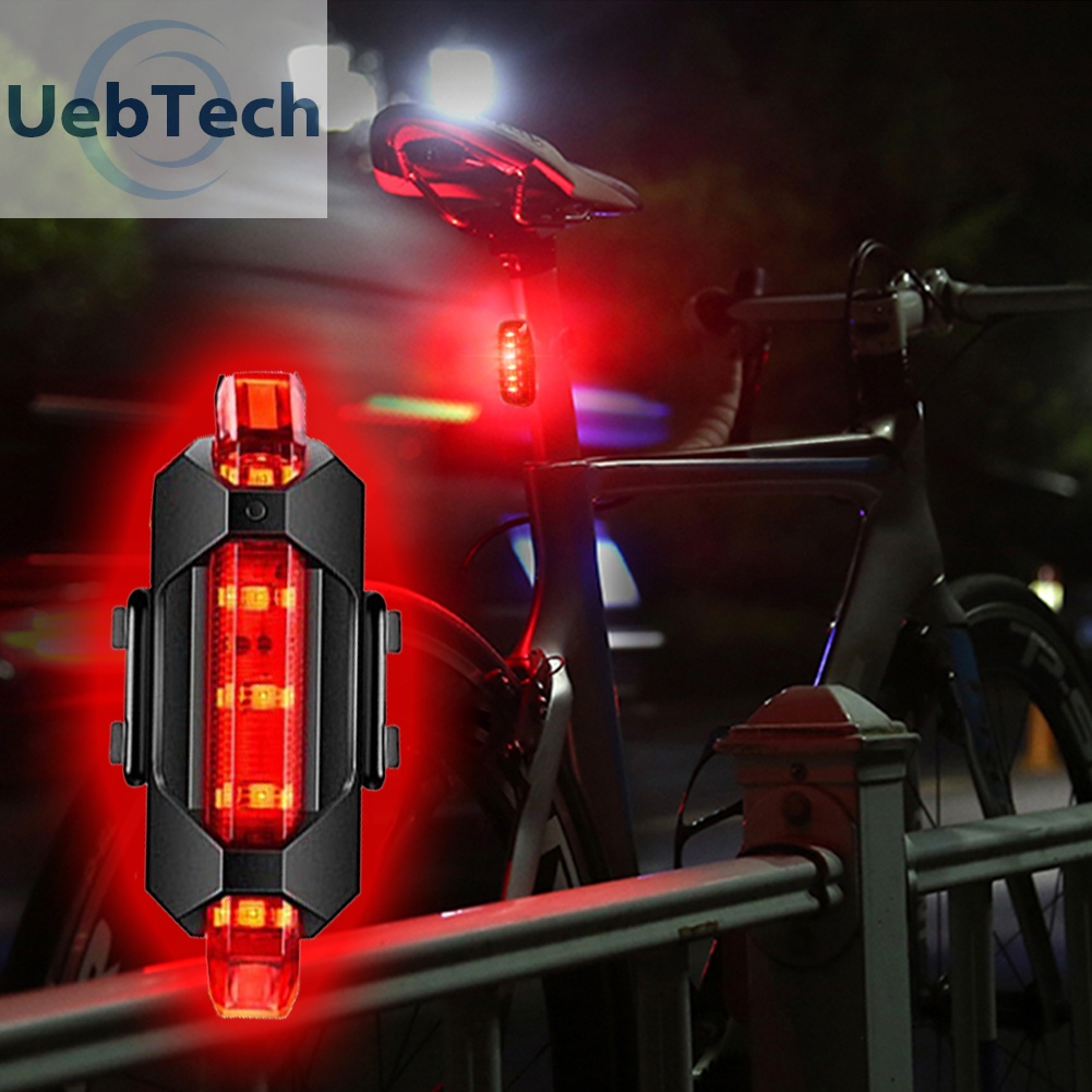 Đèn pha Uebtech T6+COB LED 6 chế độ 3 chế độ sáng cho xe đạp