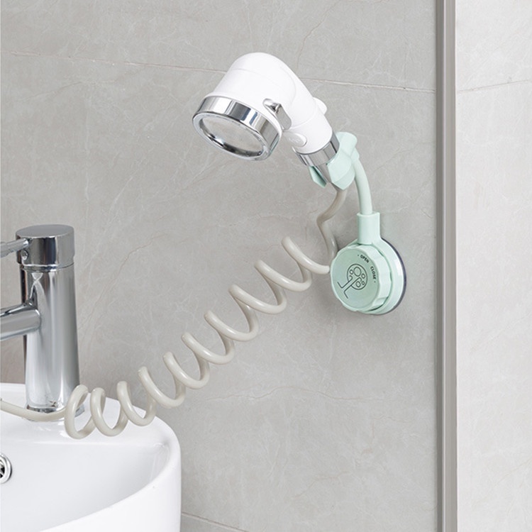 Giá đỡ vòi hoa sen gắn tường nhà tắm có thể xoay 360 độ, giá treo vòi bằng nhựa cao cấp mẫu mới