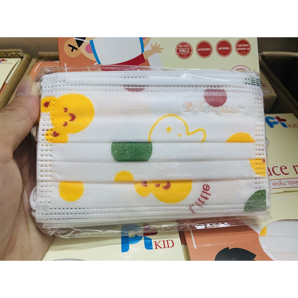 Khẩu trang Y Tế Trẻ em FAMAPRO Hộp 50 cái | BigBuy360 - bigbuy360.vn