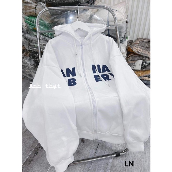 Áo khoác nỉ ANNA mũ 2 lớp TH6