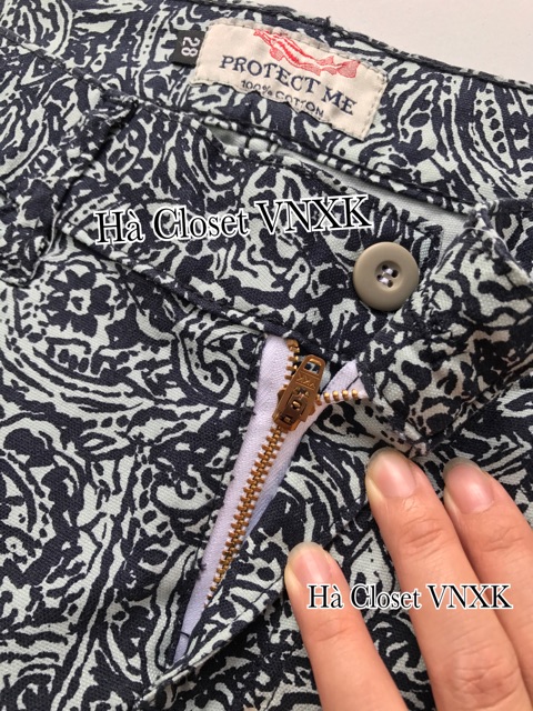 Quần Skinny Khaki Hoa Văn Nữ- (Xuất dư xịn đẹp)