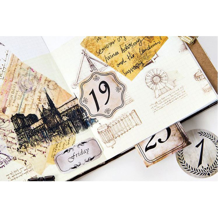 Bộ 46 Sticker Chữ Số Trang Trí E121