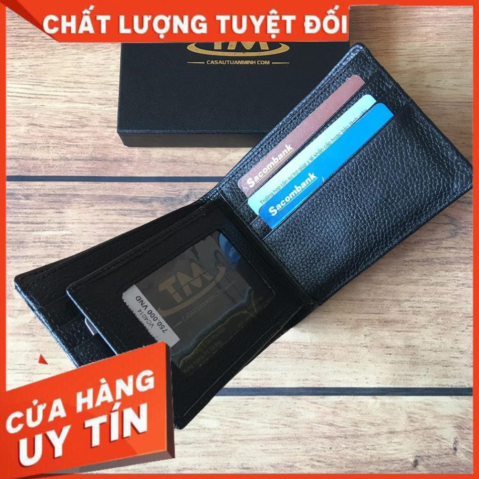 [ Da Cao Cấp 100% ] Ví Nam Da Cá Sấu - Bóp Nam Da Cá Sấu | BigBuy360 - bigbuy360.vn