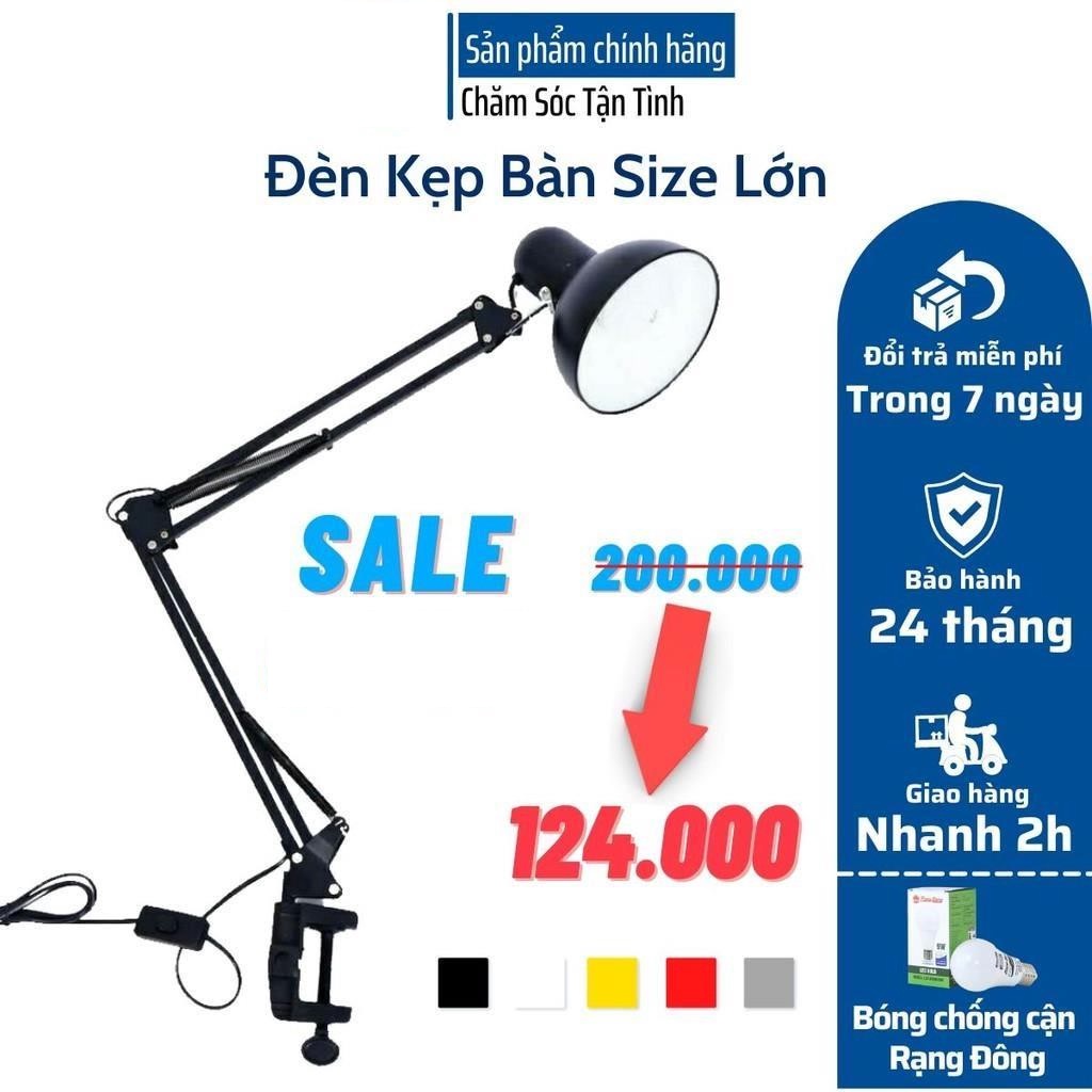 Đèn Kẹp Bàn Học, Đọc Sách, Làm Việc PIXAR. Bóng LED Chống Cận Bảo Vệ Mắt