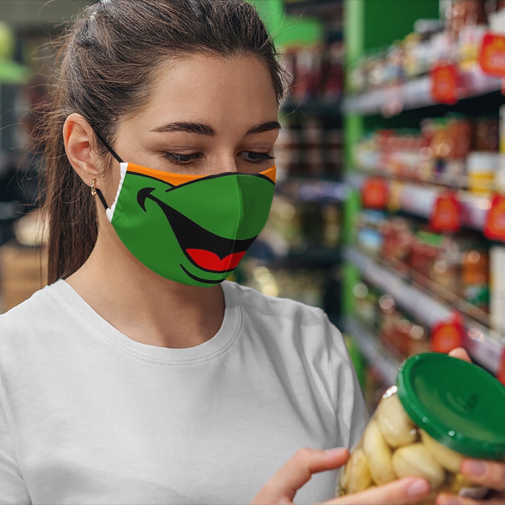 Khẩu trang đáng yêu cho bé dễ thương trẻ em vui nhộn cute Hình Vẽ DRAWN CARTWELL bảo vệ toàn diện chống nắng phòng dịch