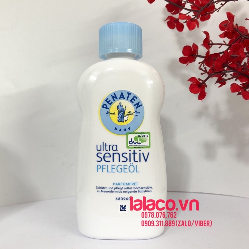 Tinh dầu Massage Penaten cho bé 200ml - Hàng Đức