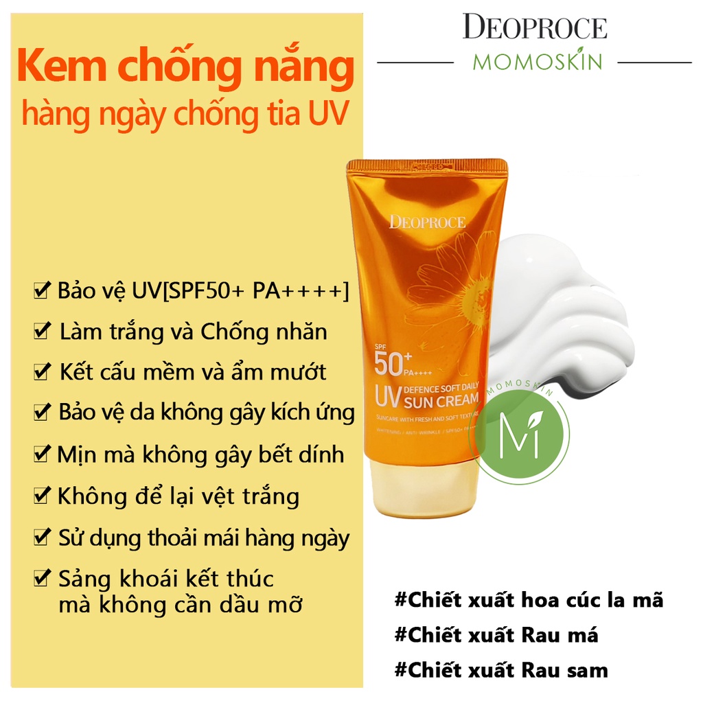 Kem Chống Nắng Bảo Vệ Da Khỏi Tia UV / Kem Chống Nắng Mềm Hàng Ngày Chống Tia UV / Gel Chống Nắng Làm Mát Hyaluronic  Dưỡng Ẩm / Không Dính / Tươi Mát