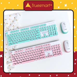 Bộ Bàn Phím Và Chuột Không Dây Cao Cấp N520 + Bảo hành 3 tháng