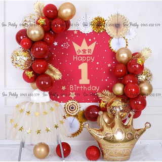 Set 10 Bóng Đỏ Đô Đẹp Sang Trọng