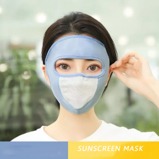 Khẩu Trang Vải Lụa Mát Bảo Vệ Mặt Và Tai Chống Tia UV Tiện Dụng