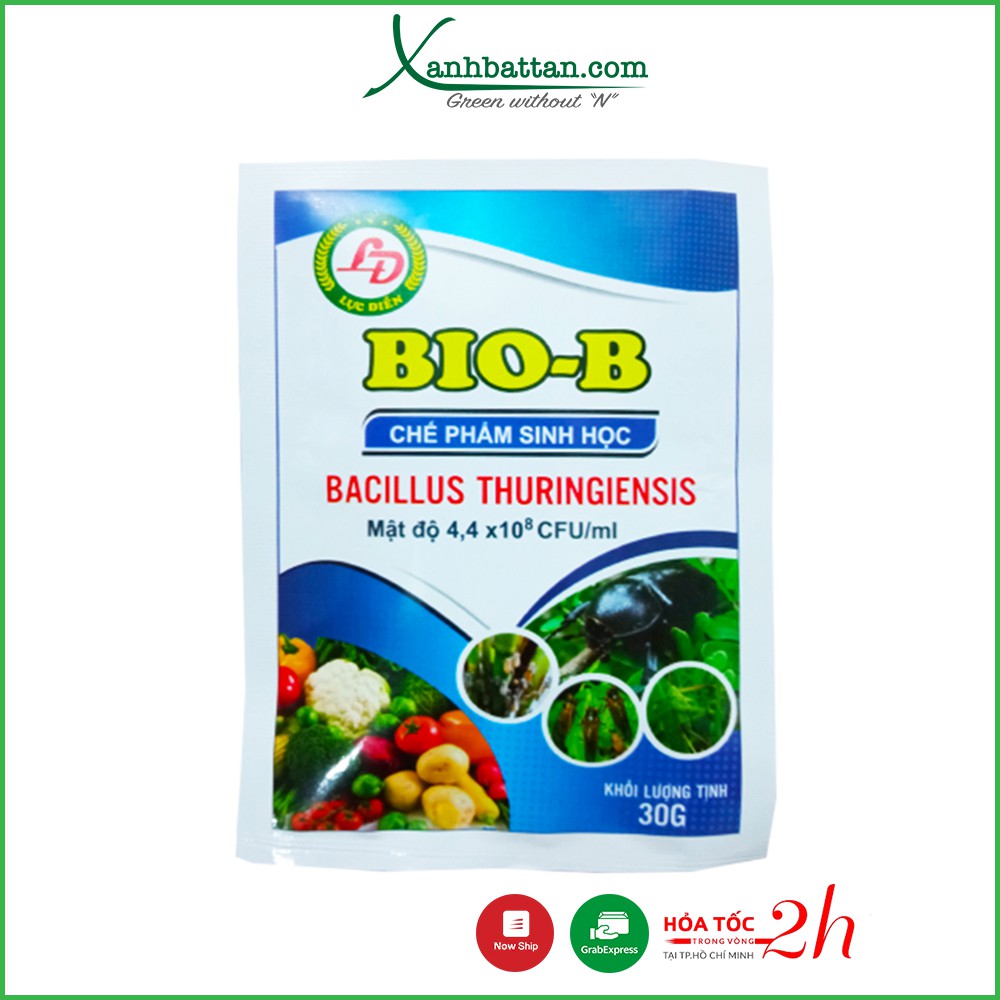 Chế Phẩm Sinh Học Bio B Trừ Bọ Trĩ, Nhện Đỏ, Rệp Sáp, Sâu Rầy Gói 30 Gram