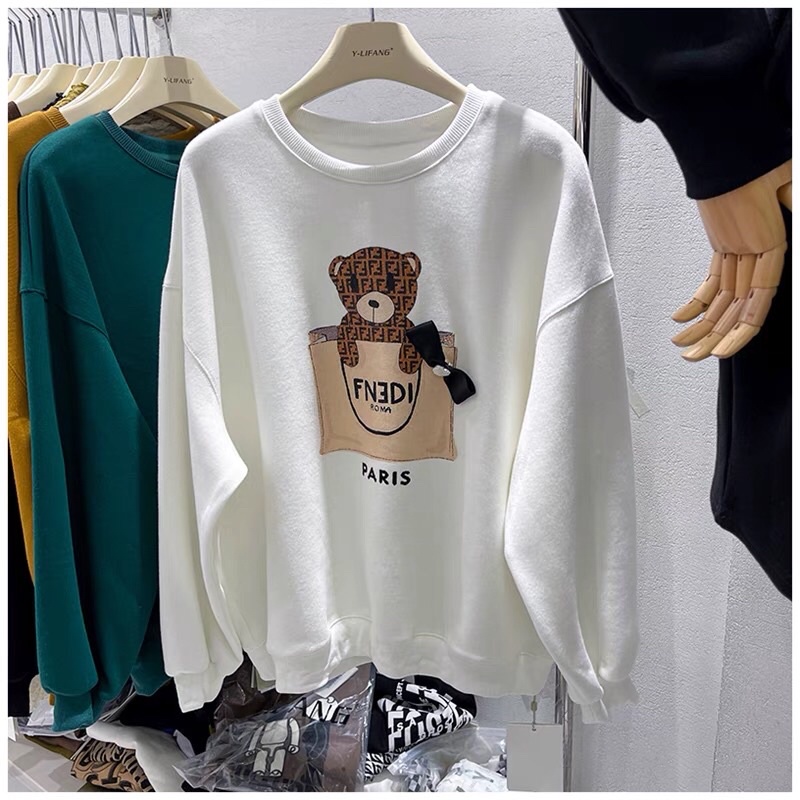 Áo Nỉ Cổ Tròn, Áo Nỉ Fendi Gấu | BigBuy360 - bigbuy360.vn