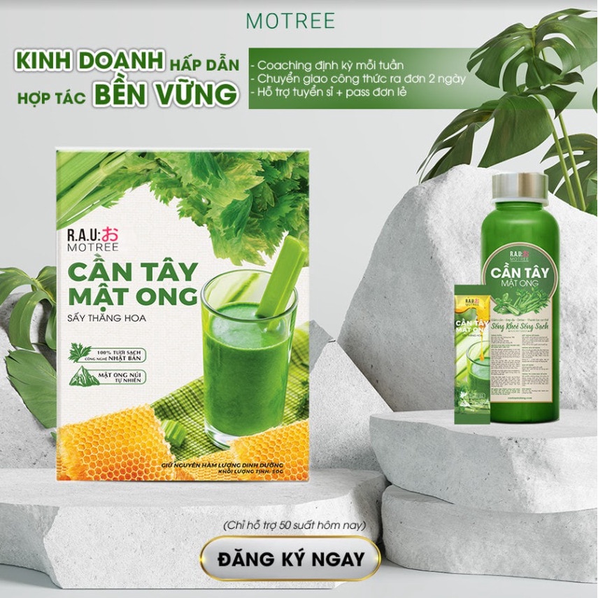 [Chính Hãng] bột cần tây mật ong motree