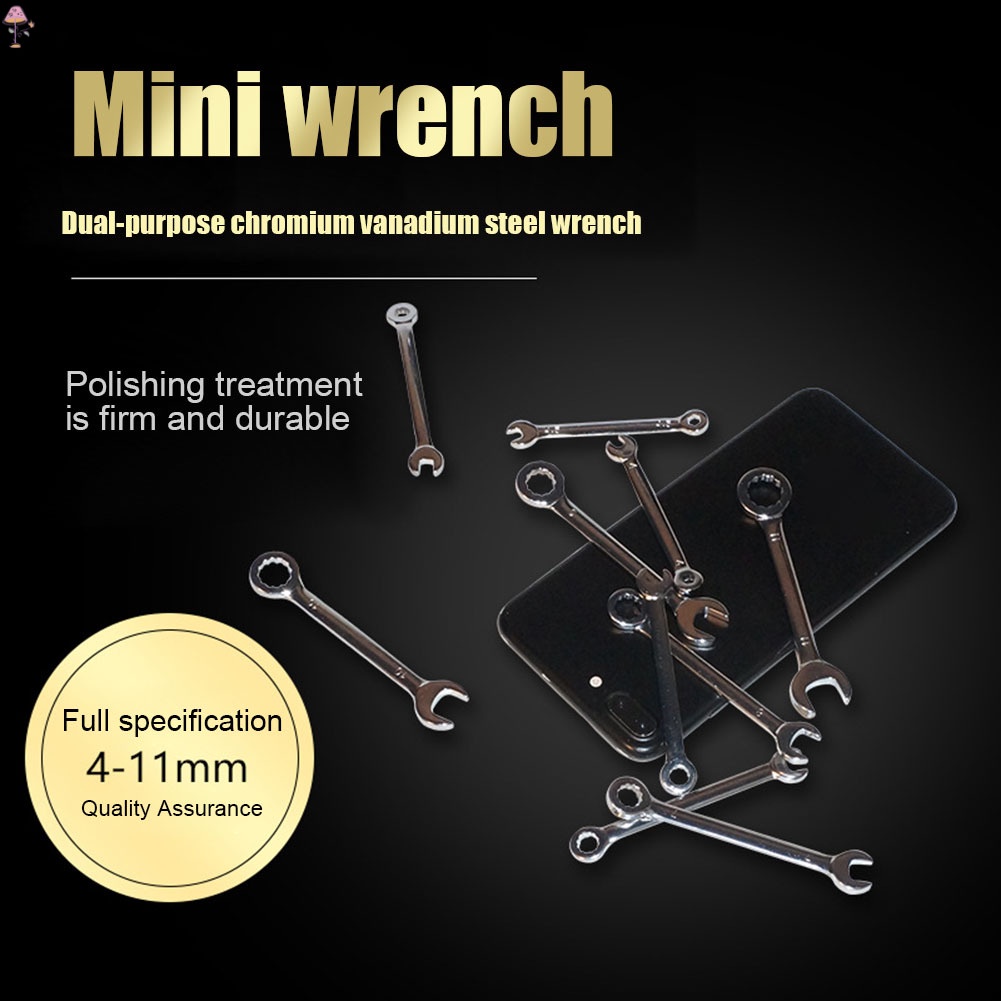10 Cờ lê mini 4-11mm chuyên dụng chất lượng cao