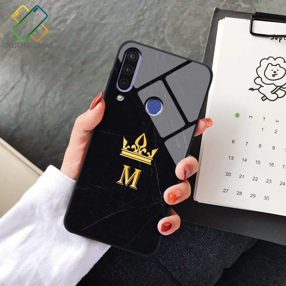 Ốp lưng VSMART JOY 2+ / JOY 3 in 3D hình chữ cái vân đá cẩm thạch