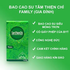 BCS TÂM THIỆN CHÍ FAMILY DÀNH CHO GIA ĐÌNH HỘP 12 CHIẾC