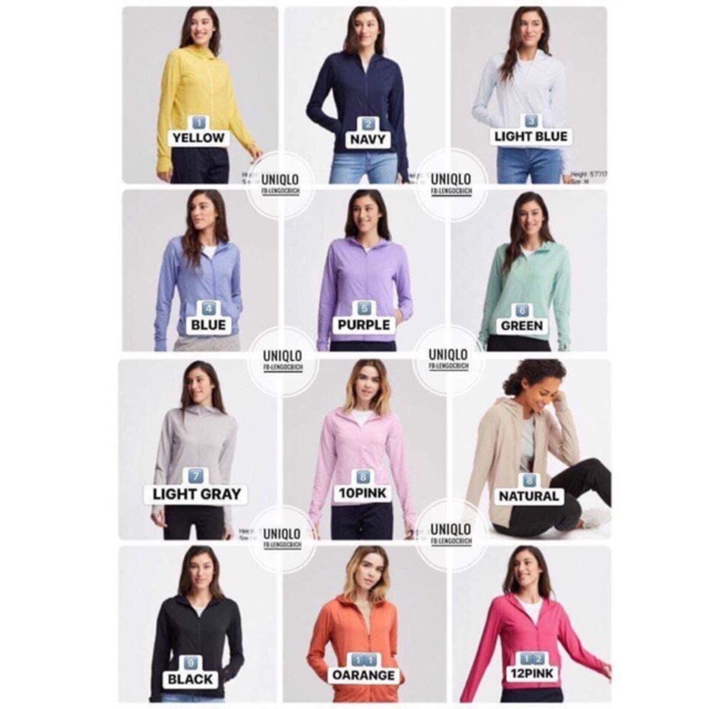 (Order) Hot deal Áo chống nắng Uniqlo Airism giá cực tốt, hàng pick stror Nhật
