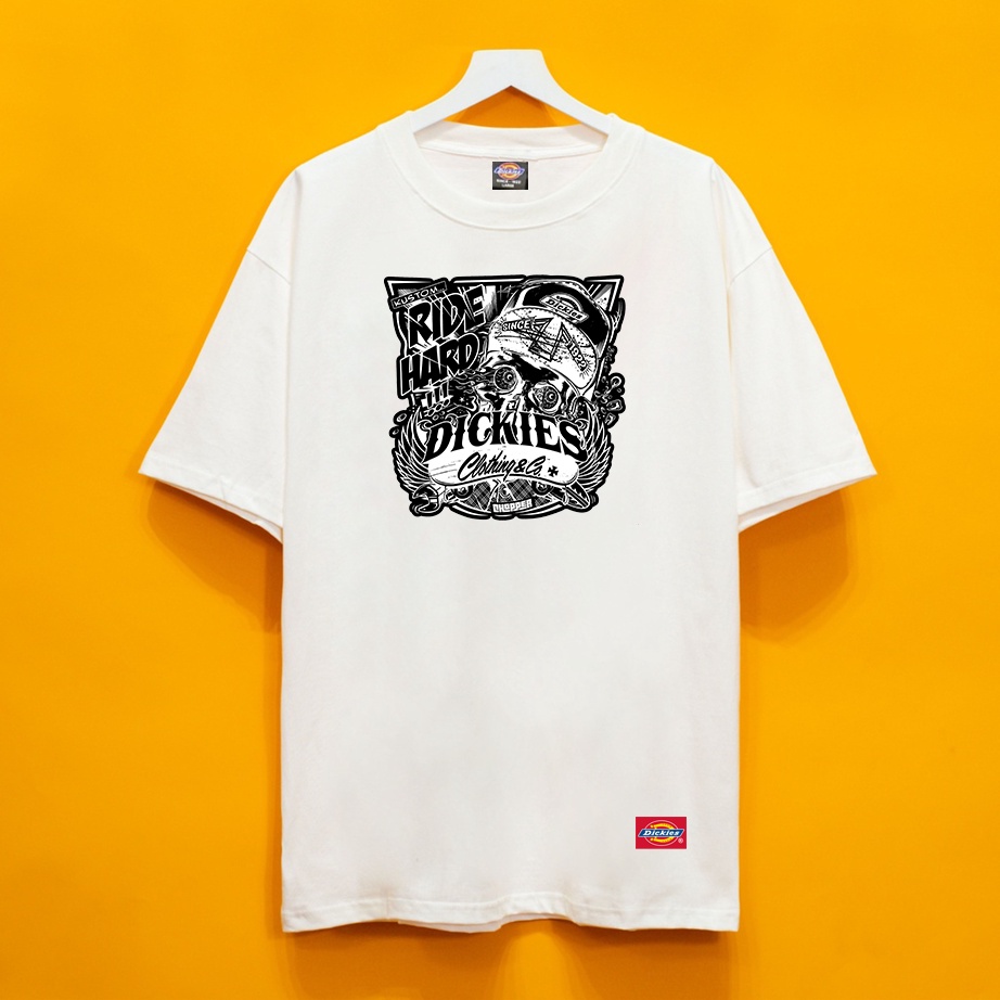 Áo Thun Dickies Ride Hard form rộng - T-Shirt Dickies cao cấp-DK19-Streetwears SG