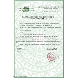 Bột đạm thực vật hữu cơ Orgain Organic Protein [Hàng Mỹ]