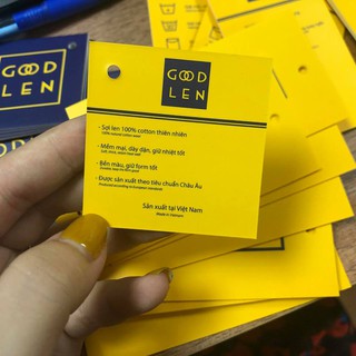 IN 2000 TAG MÁC QUẦN ÁO GOODLEN