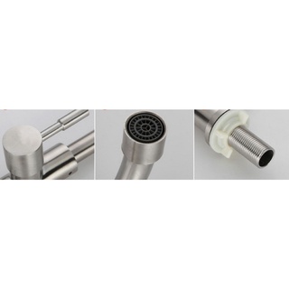 Vòi rửa bát đơn lạnh Sus 304