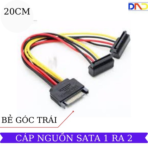 Cáp chia nguồn SATA 1 ra 2 - Loại Tốt