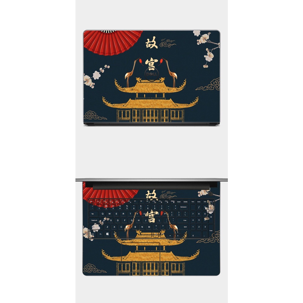 Skin Laptop Màu Hồng miếng dán laptop - decor cho laptop - skin là decal 3m USA