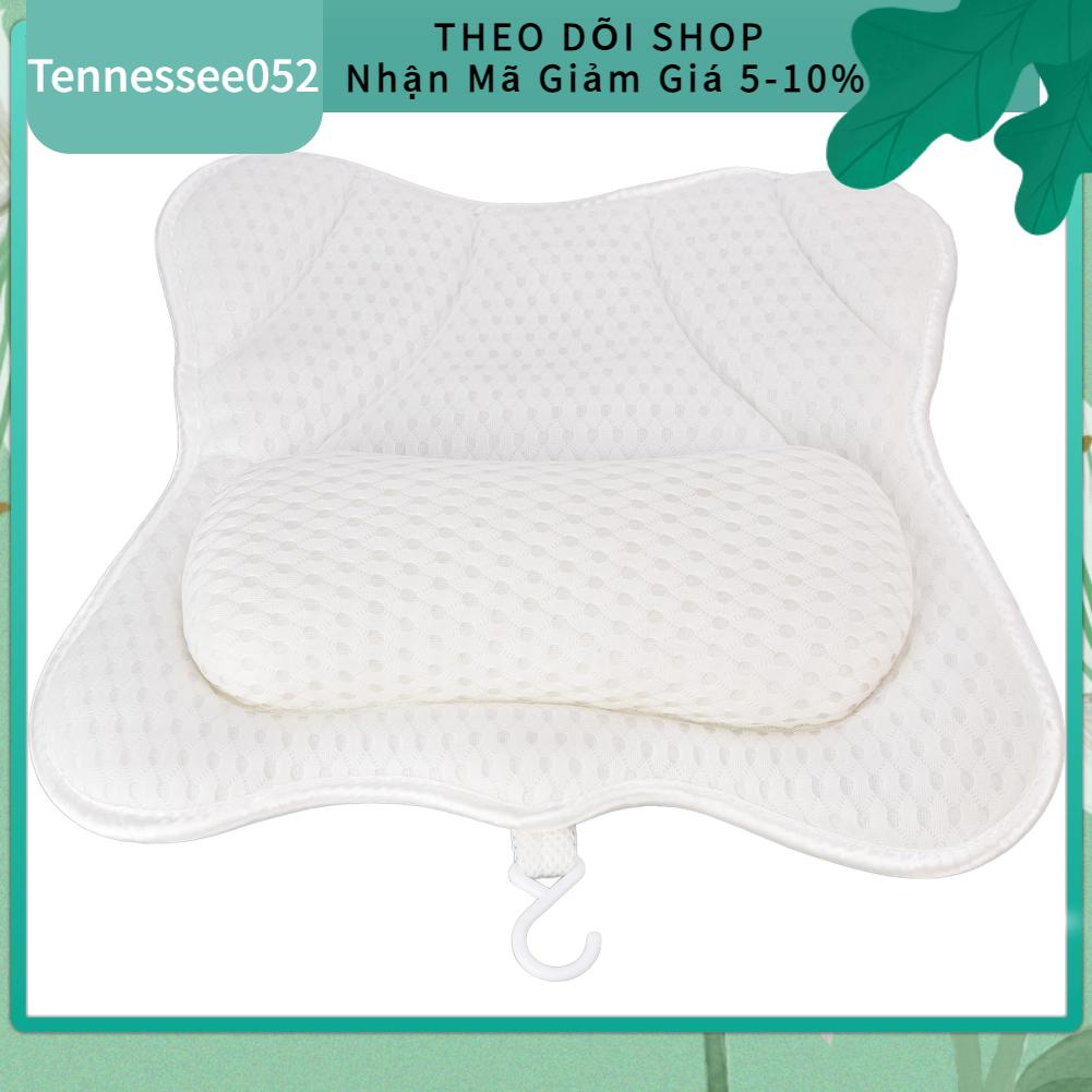 Tennessee052 Gối tắm Thoải mái Vải lưới 4D Thông gió Thoáng khí Ổn định An toàn Hút mạnh Dễ dàng vệ sinh bồn