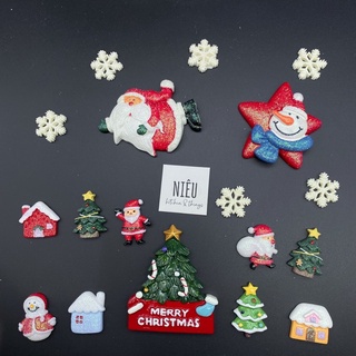 Hình ảnh Nam châm dán hít dính trang trí tủ lạnh hình giáng sinh christmas xmas noel