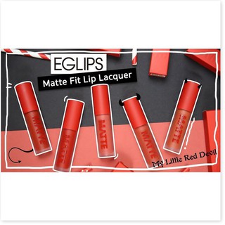 [Mã giảm giá mỹ phẩm chính hãng] Son Kem Lì Eglips Matte Fit Tint Lacquer