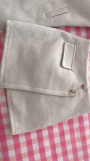 Set áo dạ màu nude
