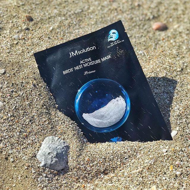 Combo 5 Mặt Nạ Tổ Yến Dưỡng Ẩm, Phục Hồi Da JM solution Active Birds' Nest Moisture Mask 30ml x 5