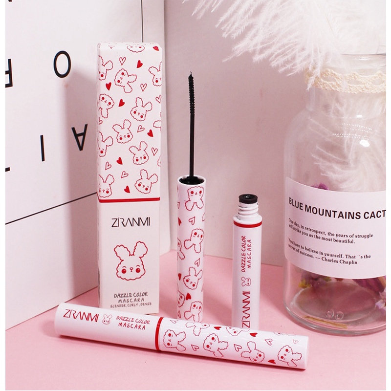 [Hàng mới về] Mascara chải mi đầu cọ mảnh chống thấm nước lâu trôi không nhòe tiện dụng