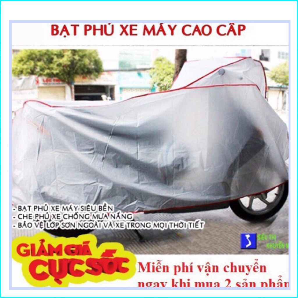 CHE XE MÁY ❤️FREESHIP ❤️BẠT CHE XE CHỐNG THẤM LOẠI 1